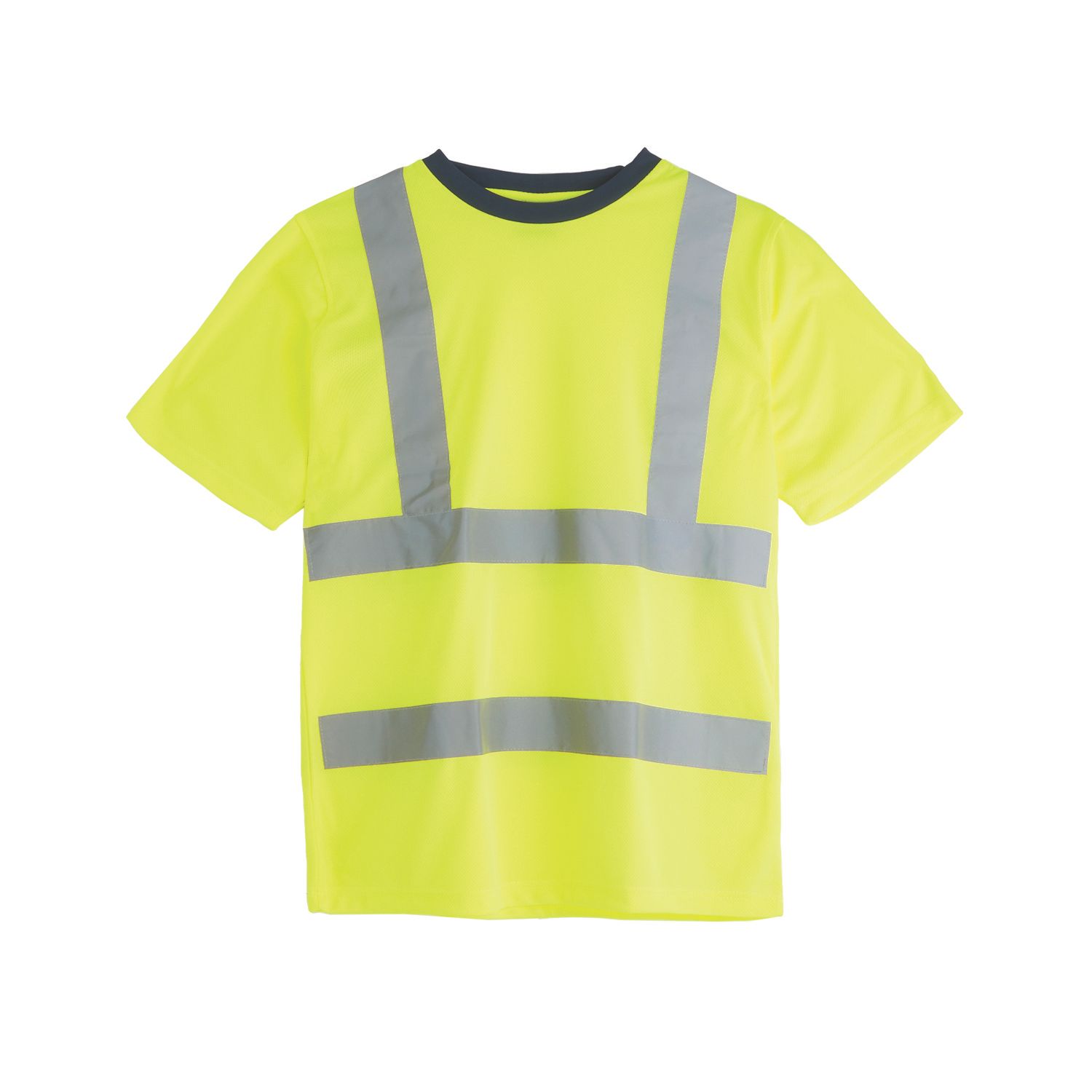 Pro RTX High Visibilty Short Sleeve T-Shirt Yellow / Navy 2X Large 52" Chest (312AL)