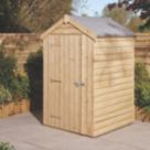 Rowlinson  4' x 4' (Nominal) Apex Shiplap Timber Shed