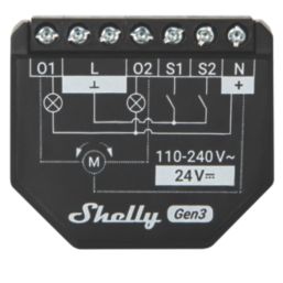 Shelly Plus 2PM-GEN3 2-Channel Smart Switch  16A