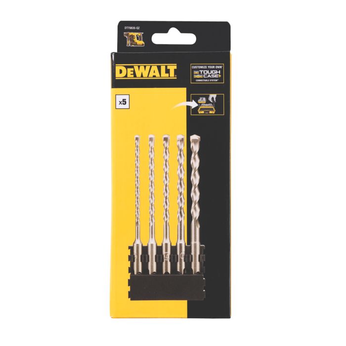 DEWALT SDS Plus Masonry Drill Bit Set · 5pc