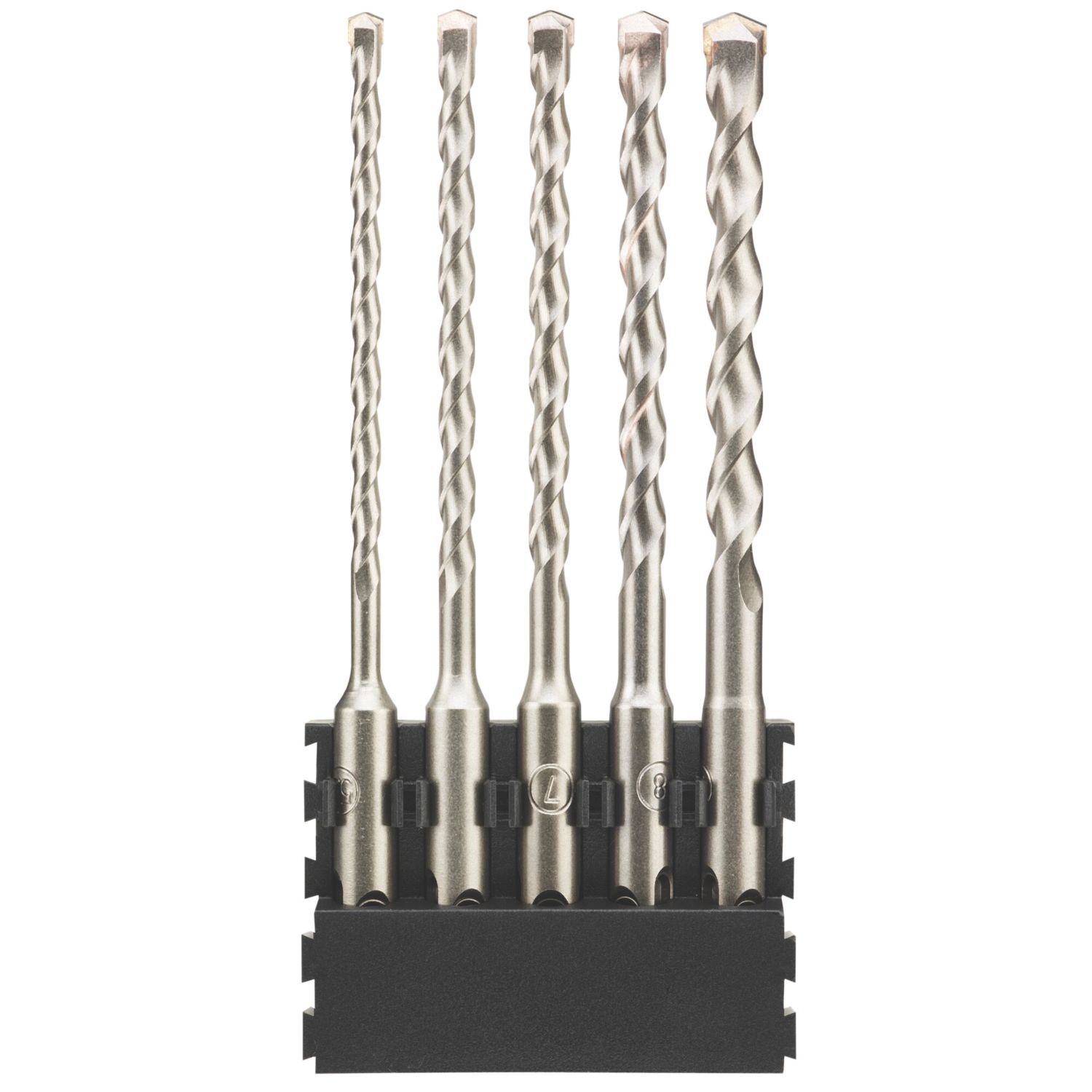 DeWalt SDS Plus Shank Masonry Drill Bit Set 5 Pieces (312HA)