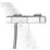 Aqualisa Sierra Safe Touch Rear-Fed Exposed Chrome Thermostatic Mixer Shower