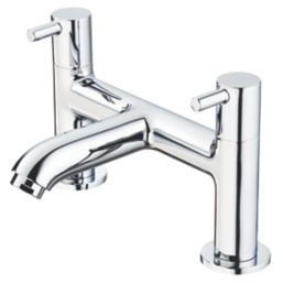 Ideal Standard Ceraline Chrome 180mm Deck Mounted Lever 2 Tap Holes Bath Mixer Tap