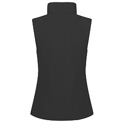 Regatta Honestly Made Softshell Womens Bodywarmer Black Size 10