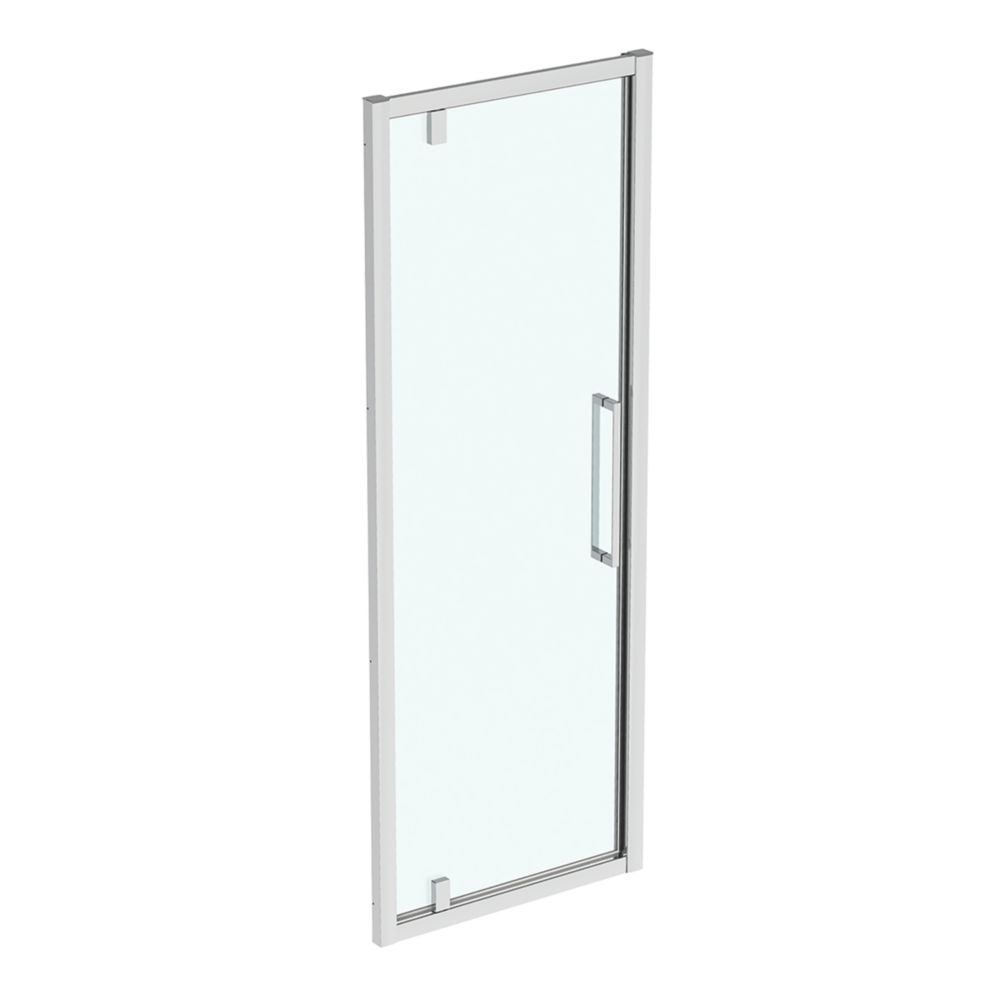 Ideal Standard I.life Framed Square Pivot Shower Door Silver 800mm x 2005mm