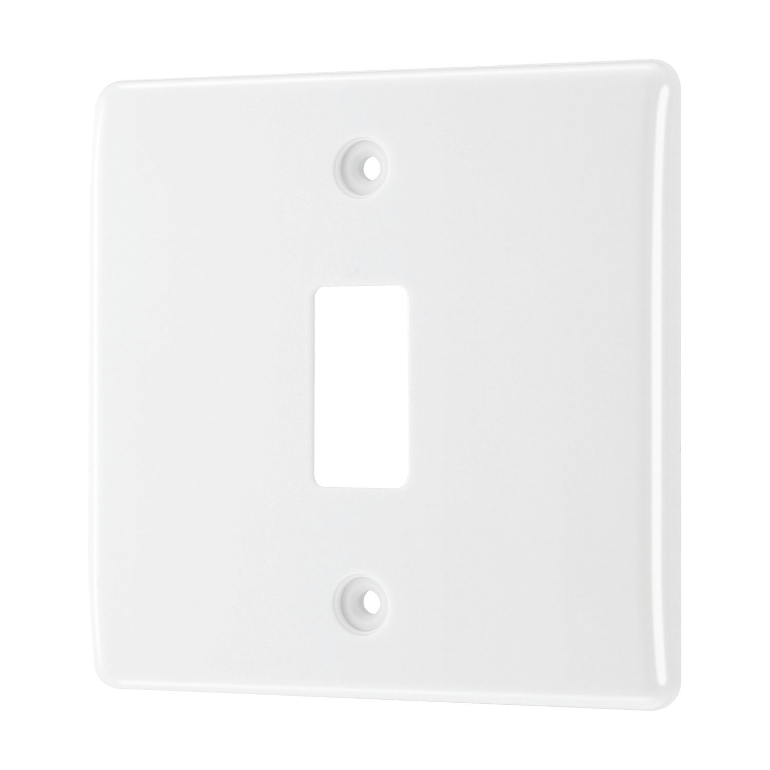 British General Nexus 800 Grid 1-Module Grid Faceplate White (312RF)