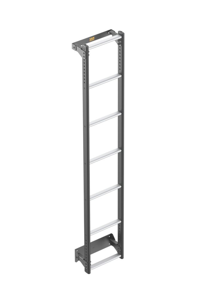 Van Guard VGL7-06 Renault Master 2010 on 7-Treads ULTI Rear Door Ladder for H2 1860mm