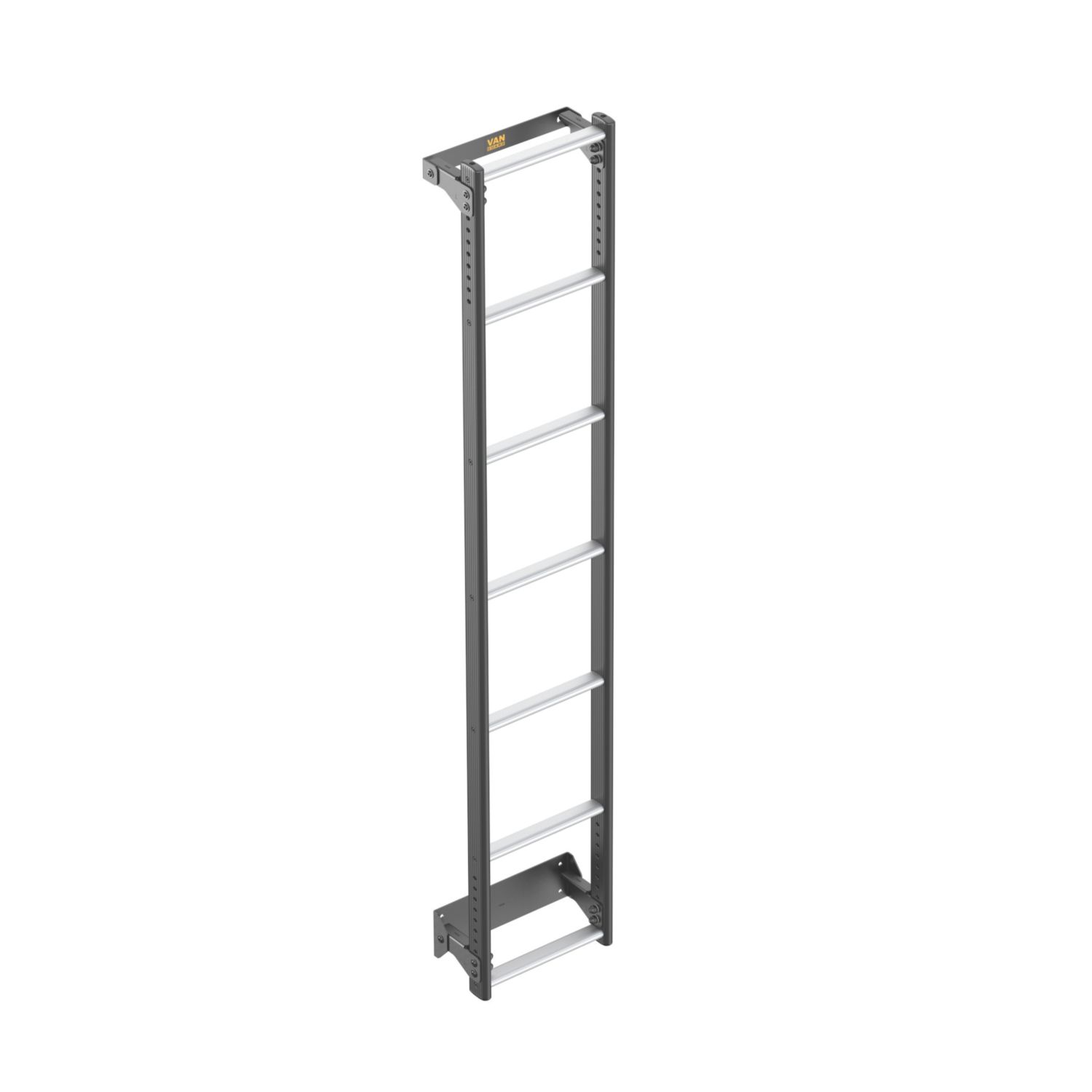 Van Guard VGL7-06 Renault Master 2010 - 2024 7-Treads ULTI Rear Door Ladder for H2 1860mm (312VH)