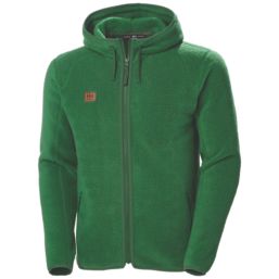 Helly Hansen Heritage Pile Hoodie Fleece Green Small 36" Chest