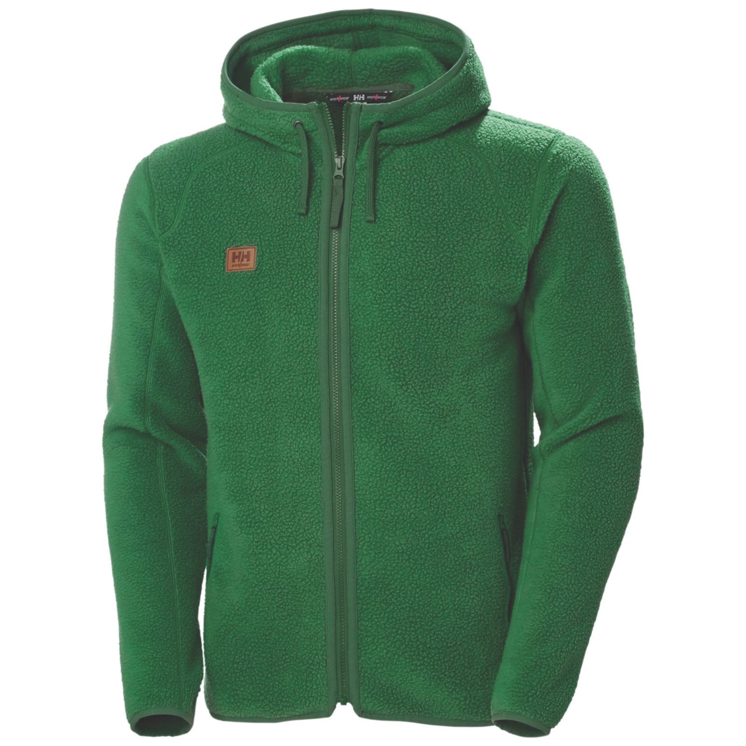 Helly Hansen Heritage Pile Hoodie Fleece Green Small 36" Chest (312XK)