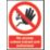 "No Access Unless Trained & Authorised" Sign 210mm x 148mm