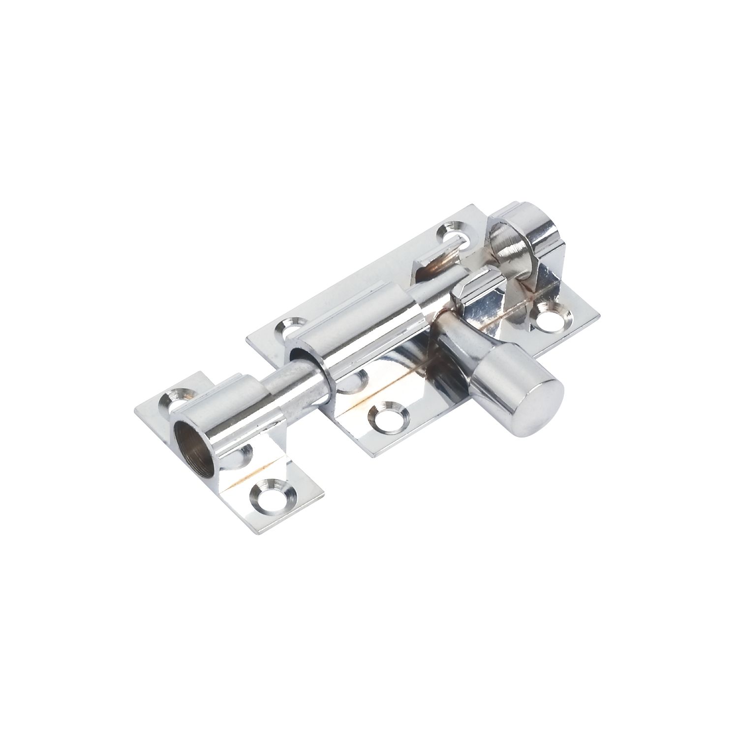 Straight Door Bolt Polished Chrome 38mm (31382)