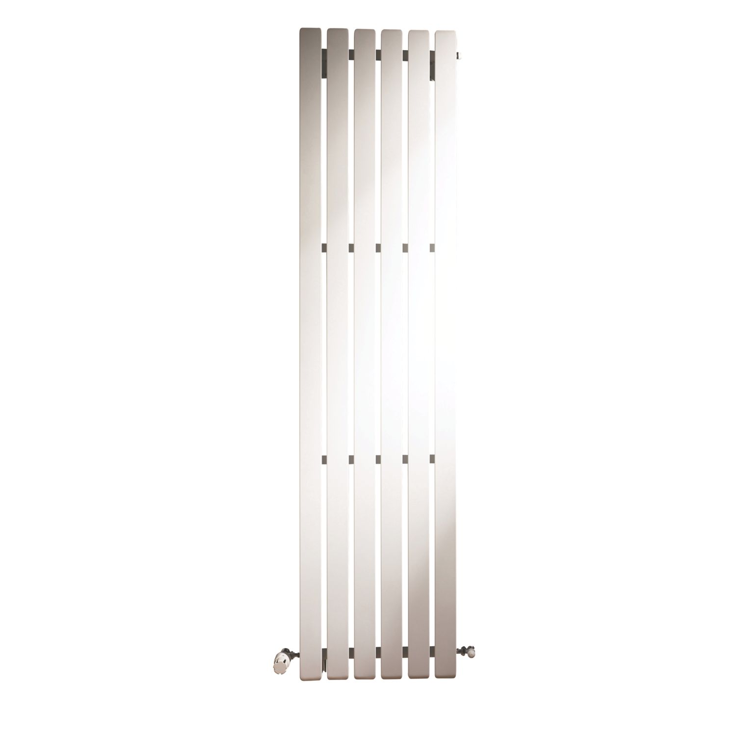 Ximax Erupto Square 1800mm x 435mm 4649BTU White Vertical Designer Radiator (31384)