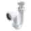 Flomasta Adjustable Height 32mm Basin P Trap