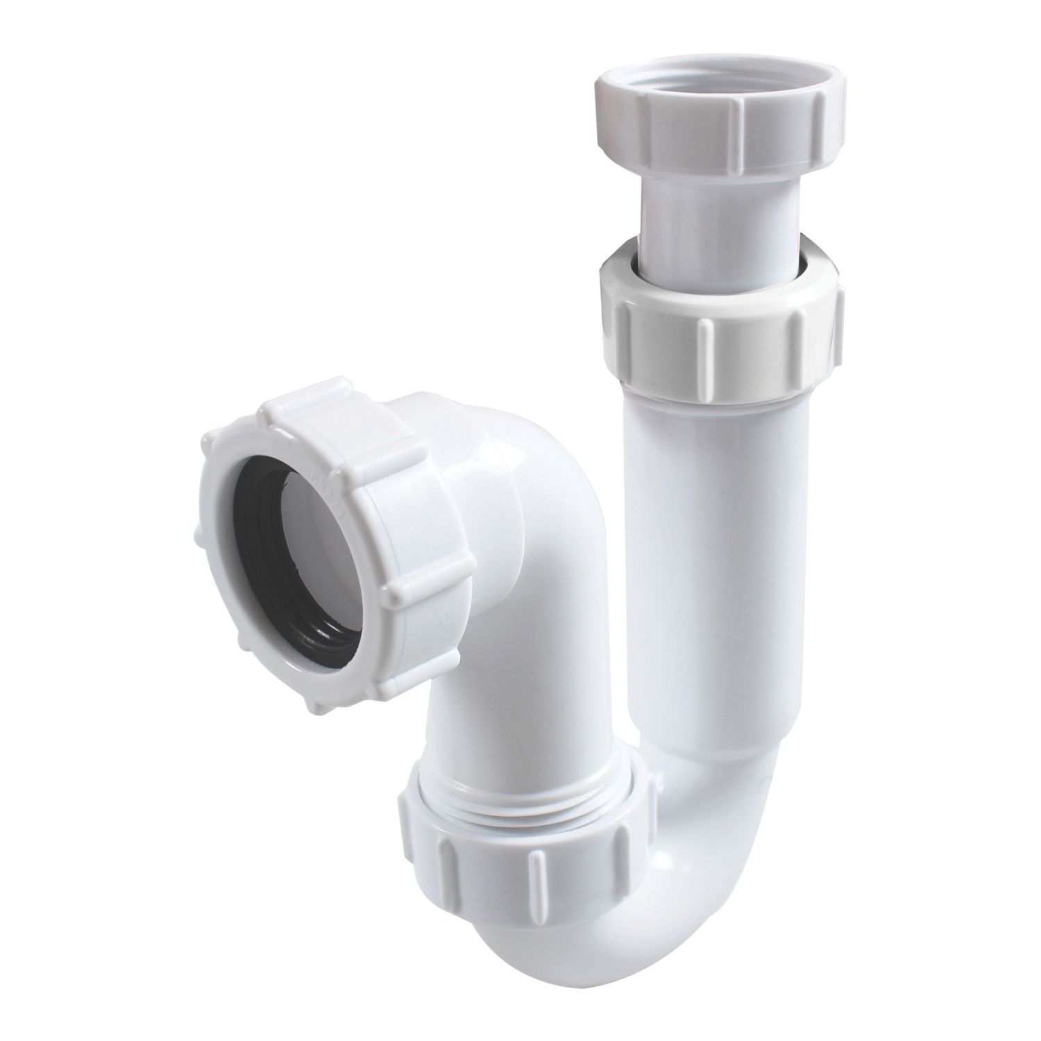 Flomasta Adjustable Height 32mm Basin P Trap (313CC)