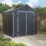 Rowlinson Airevale 7' 6" x 6' (Nominal) Apex Plastic Storage Shed Dark Grey