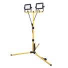 Refurb LAP  LED Mains Portable Work Light with Tripod 2 x 20W 2 x 2000lm 220-240V