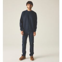 Regatta  Sweatshirt Navy 4X Large 58" Chest