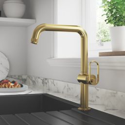 Clearwater Juno Monobloc Tap Brushed Brass PVD