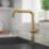 Clearwater Juno Monobloc Tap Brushed Brass PVD