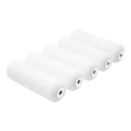 Fortress  Short Pile Foam Roller Sleeves Gloss 4" x 15mm 5 Pack