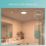 Philips SuperSlim LED Ceiling Light IP44 Black 18W 1500lm