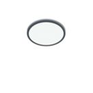 Philips SuperSlim LED Ceiling Light IP44 Black 18W 1500lm