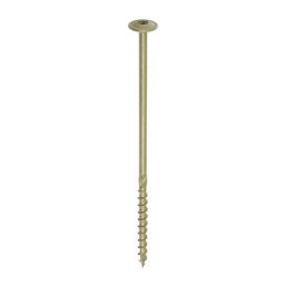 Timco  TX Wafer  Timber Frame Construction & Landscaping Screws 8mm x 200mm 50 Pack
