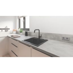 Grohe QuickFix Start  U-Spout Kitchen Tap Matt Black