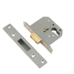 ERA  Satin Silver Euro Deadlock 76mm Case - 44mm Backset