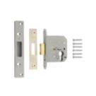 ERA  Satin Silver Euro Deadlock 76mm Case - 44mm Backset