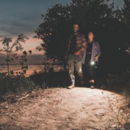 Nebo Davinci 8000 Rechargeable LED Flashlight with Power Bank Storm Grey 8000lm