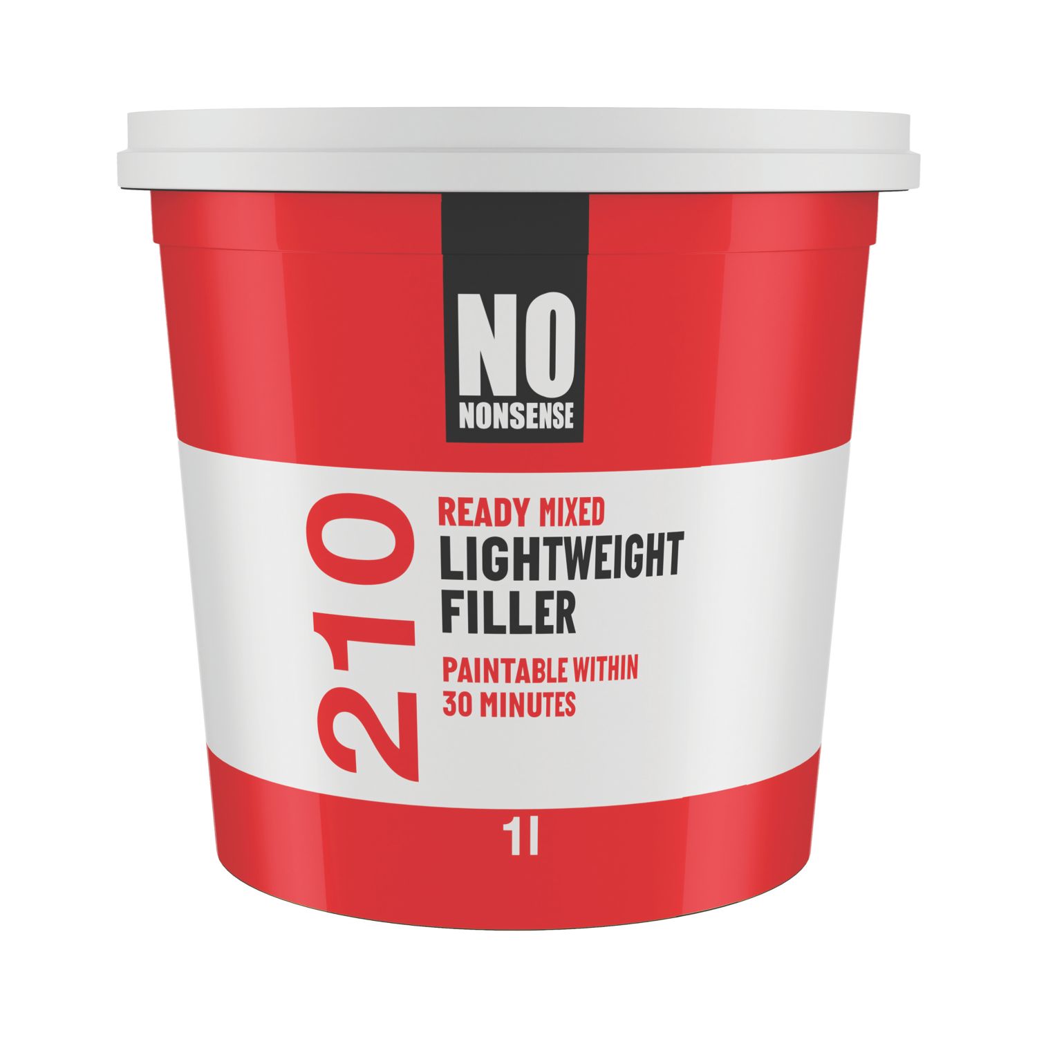 No Nonsense 210 Filler White 1Ltr (313RC)