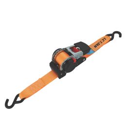 Smith & Locke Retractable Ratchet Tie Down w/ S-Hook  3m x 50mm