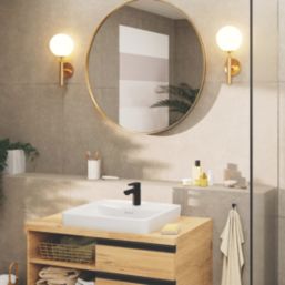 Hansgrohe Vernis Blend 100 Matt Black 143mm Cloakroom Lever Mono Basin Mixer Tap