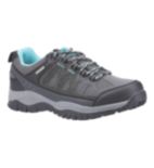 Womens Cotswold Abbeydale Low Hikers In Grey/Black/Aqua