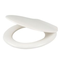 Tiger Vegas Toilet Seat, Duroplast, White, 37 X 3.7 X 45 C 7 thumbnail image