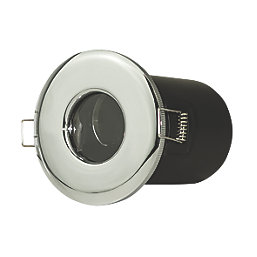 LAP  Fixed  Fire Rated Downlight Polished Chrome