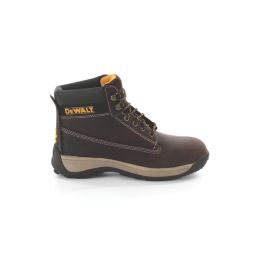 DEWALT Apprentice Size 10  Brown Water-Resistant Steel Toe Cap Safety Boots