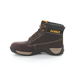 DeWalt Apprentice    Safety Boots Brown Size 10