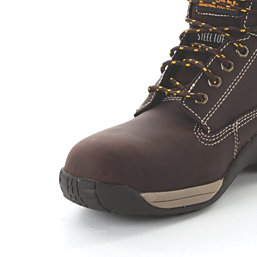 DeWalt Apprentice    Safety Boots Brown Size 10