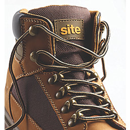 Site Quartz    Safety Boots Honey Size 12