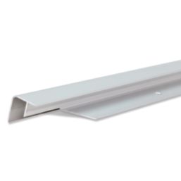 Fibo Profile J Shape End Aluminium 2400mm x 10mm