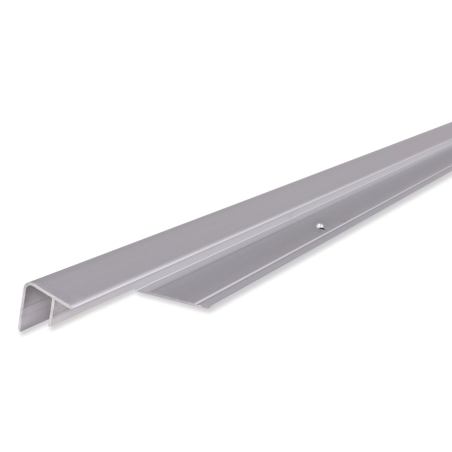 Fibo Profile J Shape End Aluminium 2400mm x 10mm (314AA)