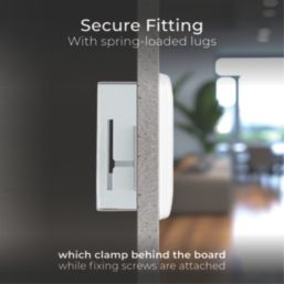 British General  Fire Rated 1-Gang Dry Lining  Box 35mm