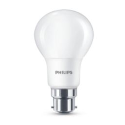 Philips  B22 A60 LED Light Bulb  470lm 4.9W 6 Pack