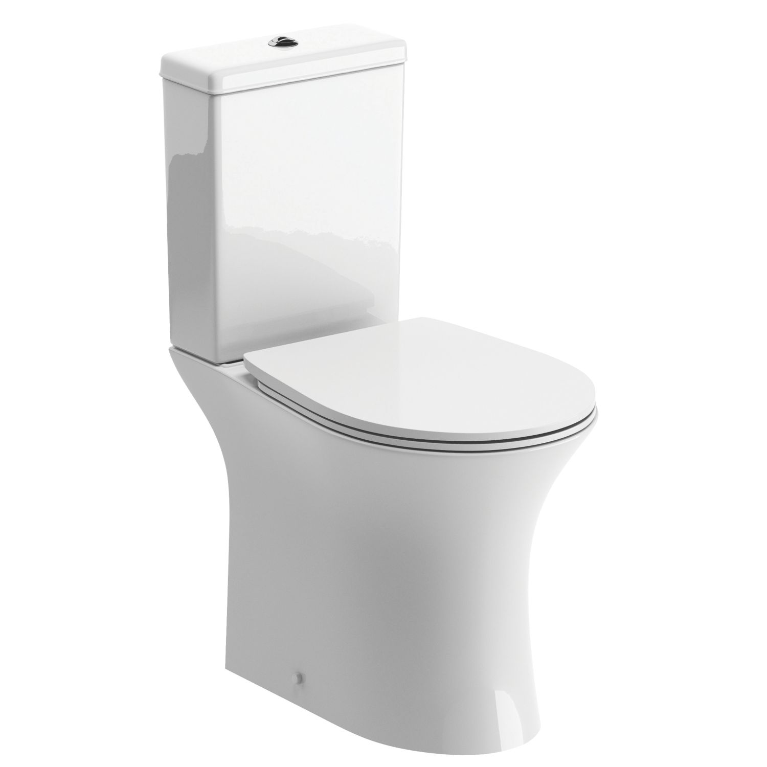 Soft-Close Close-Coupled Toilet Dual-Flush 4 / 6Ltr (314JJ)