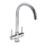 Streame by Abode Contemporary 2-Way Deck Mounted Water Filter Tap Chrome