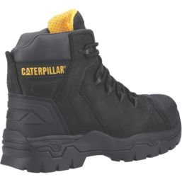 CAT Everett S3 WP Metal Free   Safety Boots Black Size 10