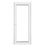 Crystal  Fully Glazed 1-Clear Light Right-Hand Opening White uPVC Back Door 2090mm x 890mm